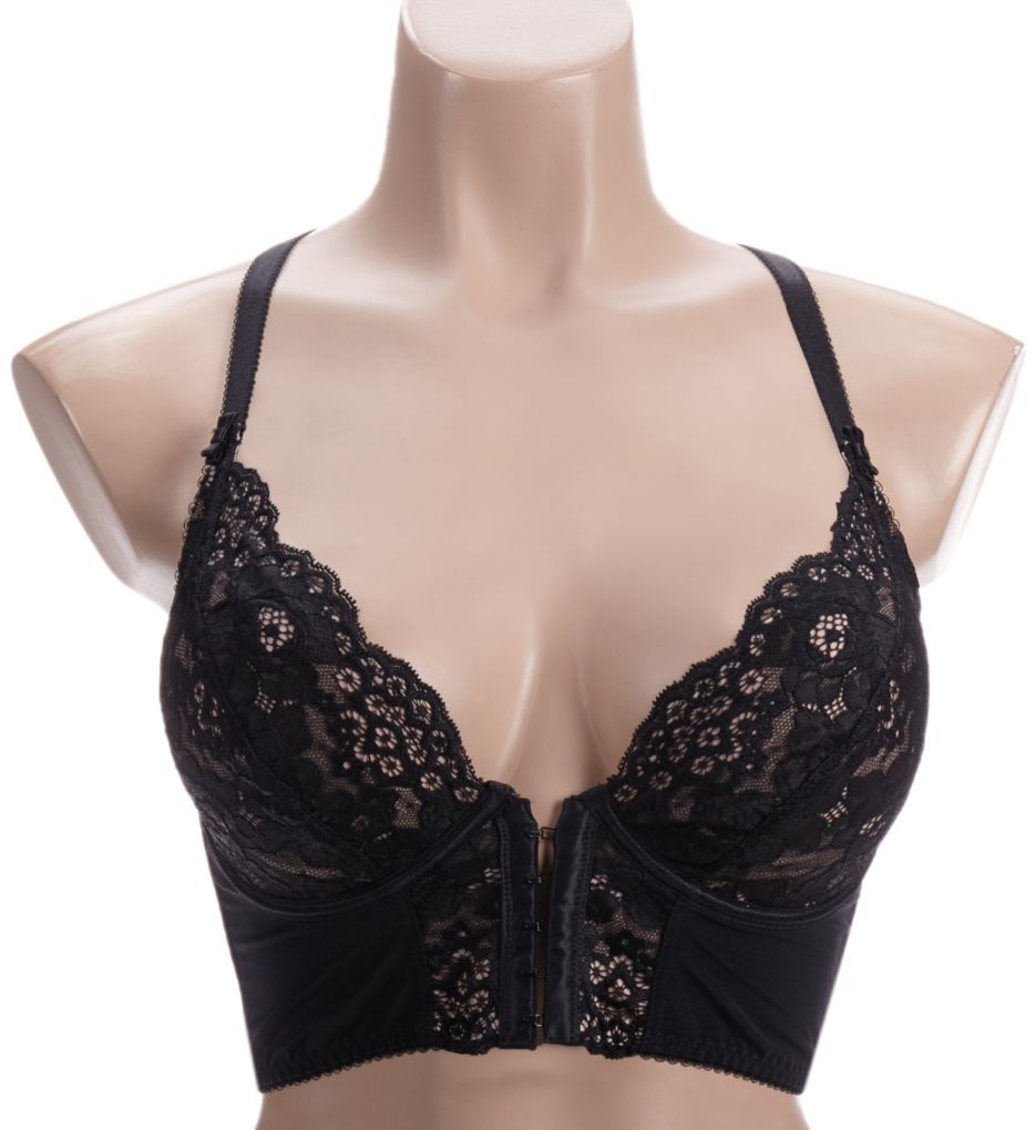 Pour Moi Amour Padded Underwired Bra Plunge Ladies Lace Lingerie