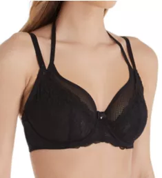 Contradiction Suspense Double Strap Underwire Bra Black 34DD