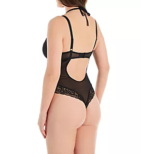 Contradiction Suspense Underwire Bodysuit Black 38FF