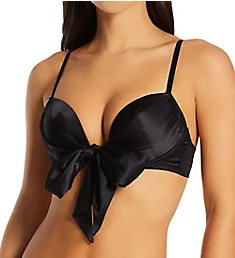 Contradiction All Wrapped Up Front Close Bra Black 34B
