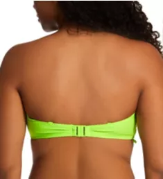 Free Spirit Strapless Underwire Swim Top Lime 32D