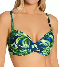 Free Spirit Padded Underwire Swim Top Palm 32E