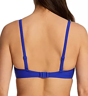 Free Spirit Underwire Twist Front Recycle Swim Top