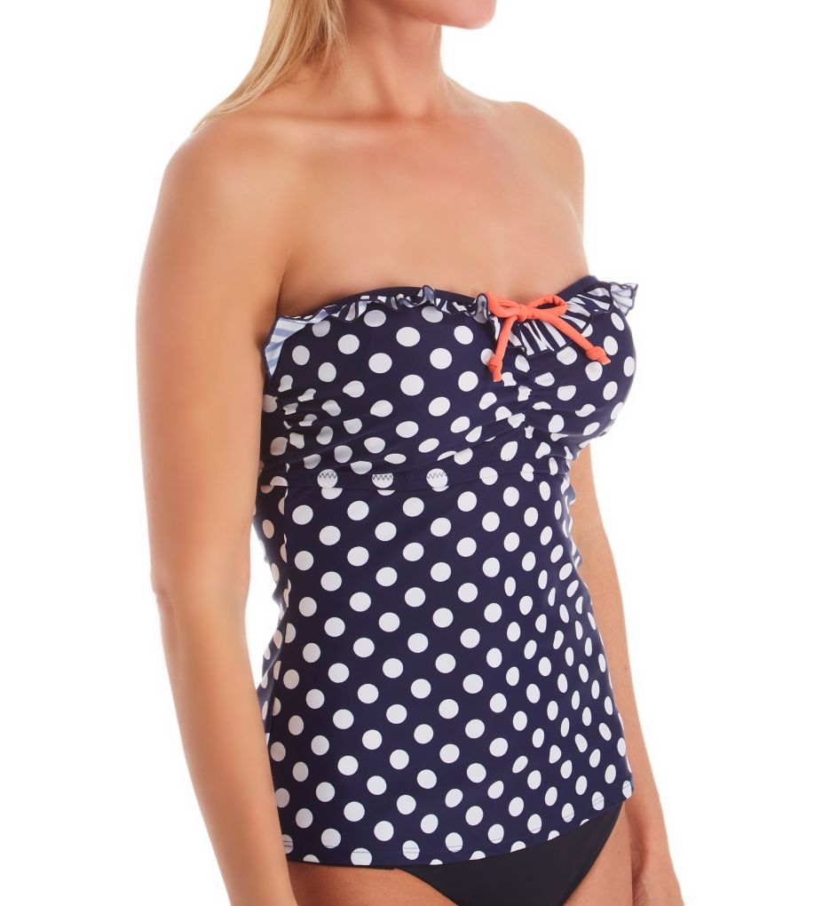 underwire bandeau tankini