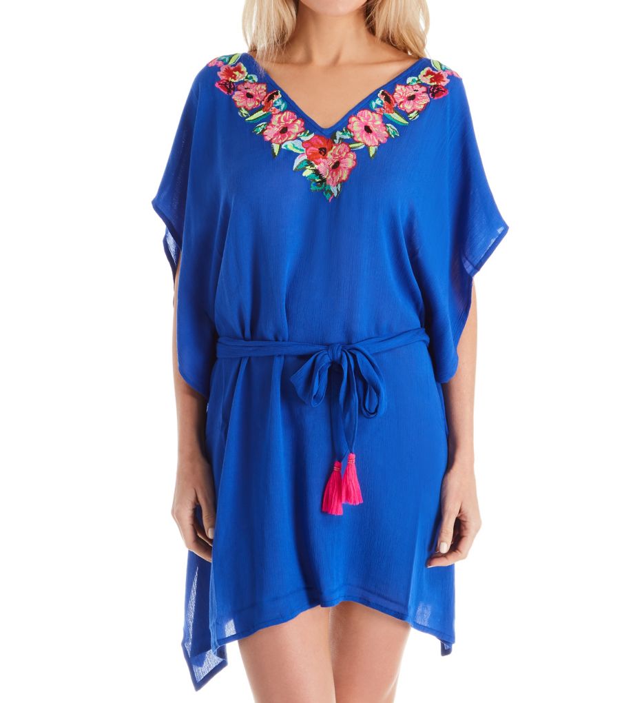 Heatwave Embroidered Kaftan Cover Up-fs