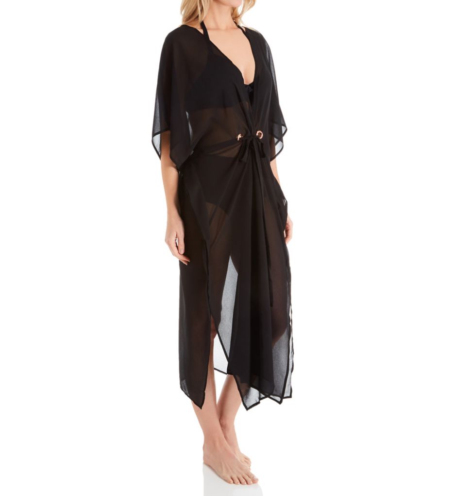 Beach Bound Sheer Maxi Kimono Cover Up