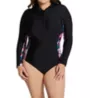 Pour Moi Energy Long Sleeve Zip Front Paddle Suit 1402 - Image 4