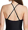 Pour Moi High Neck Mesh Insert Control One Piece Swimsuit 1408 - Image 3
