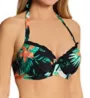 Pour Moi Miami Brights Padded Halter Underwire Swim Top 14100 - Image 1