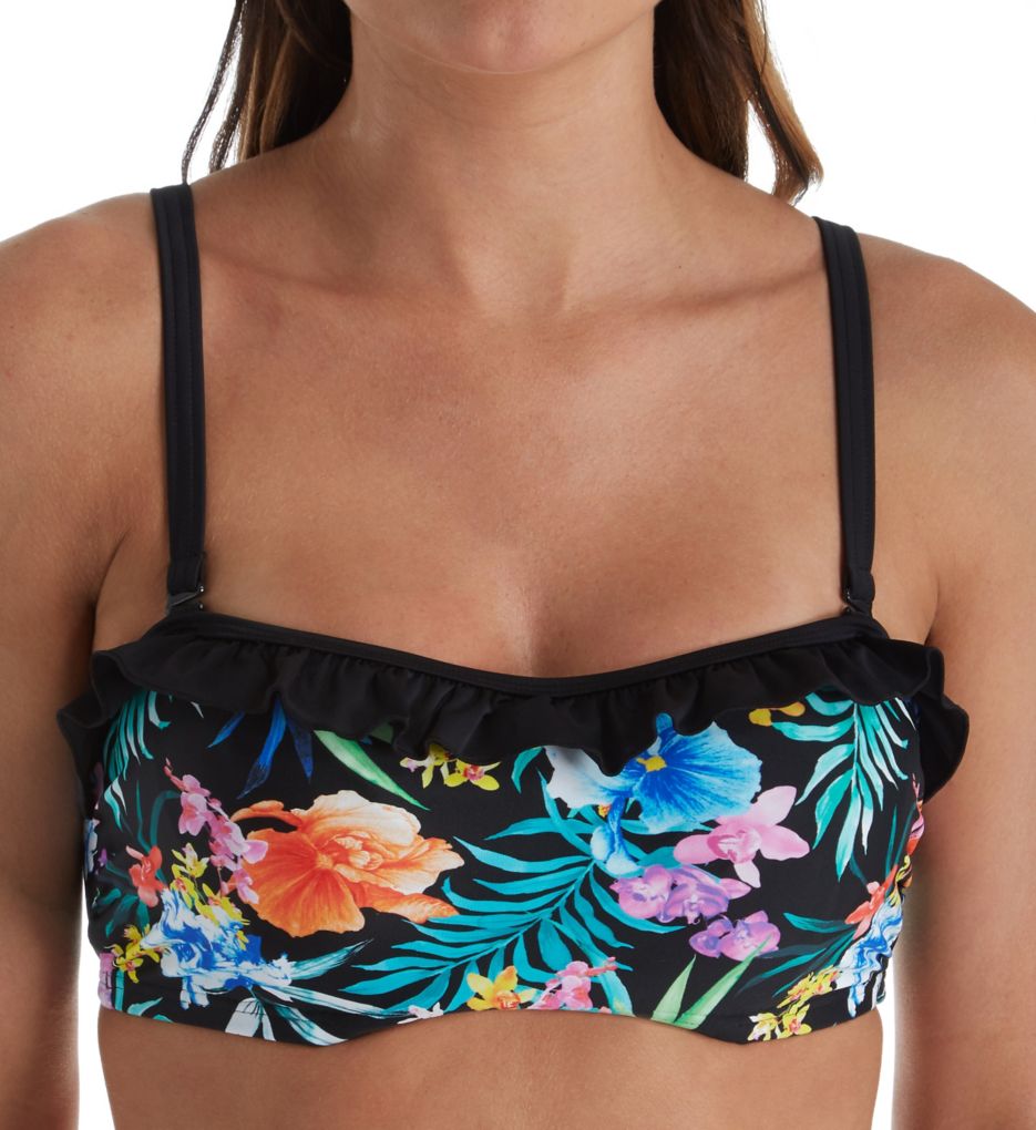 Miami Brights Bandeau Underwire Bikini Swim Top-fs