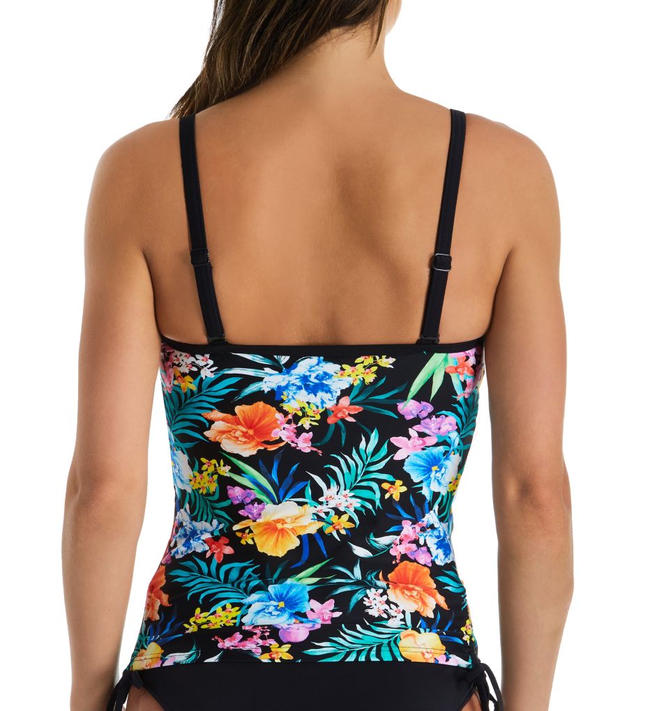 Miami Brights Bandeau Underwire Tankini Swim Top