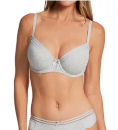 Twist Cotton Padded T-Shirt Bra