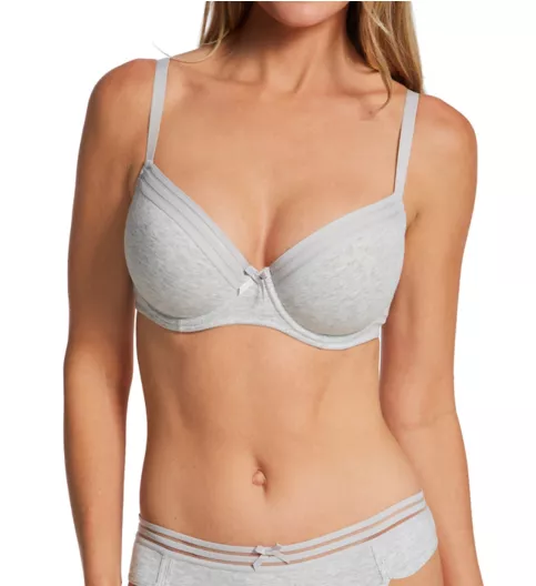 Pour Moi Twist Cotton Padded T-Shirt Bra 14600