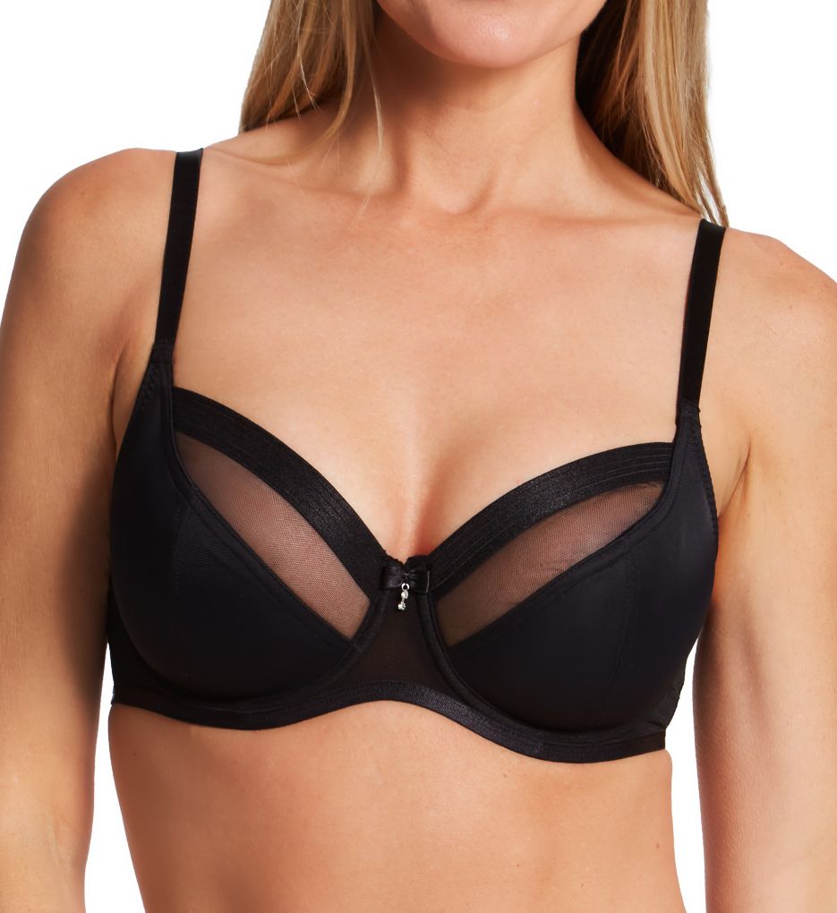 Viva Luxe Underwired Bra Black- 15002