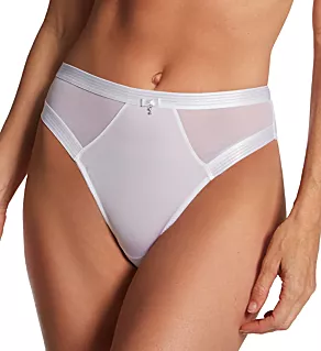 Viva Luxe High Leg Brief Panty White XL