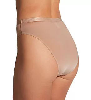 Viva Luxe High Leg Brief Panty Toffee 2X