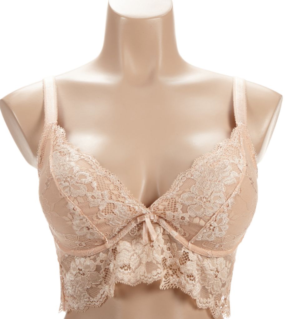 Amour Underwire Convertible Lace Longline Bra-fs