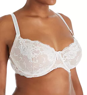 Amour Underwire Lace Bra Ivory/Champagne 32D