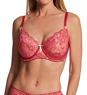 Amour Underwire Lace Bra Rose/Soft Pink 32F