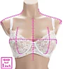 Pour Moi Amour Underwire Lace Bra Ivory/Champagne 40FF  - Image 3