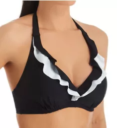 Capri Frill Triangle Hidden Underwire Swim Top