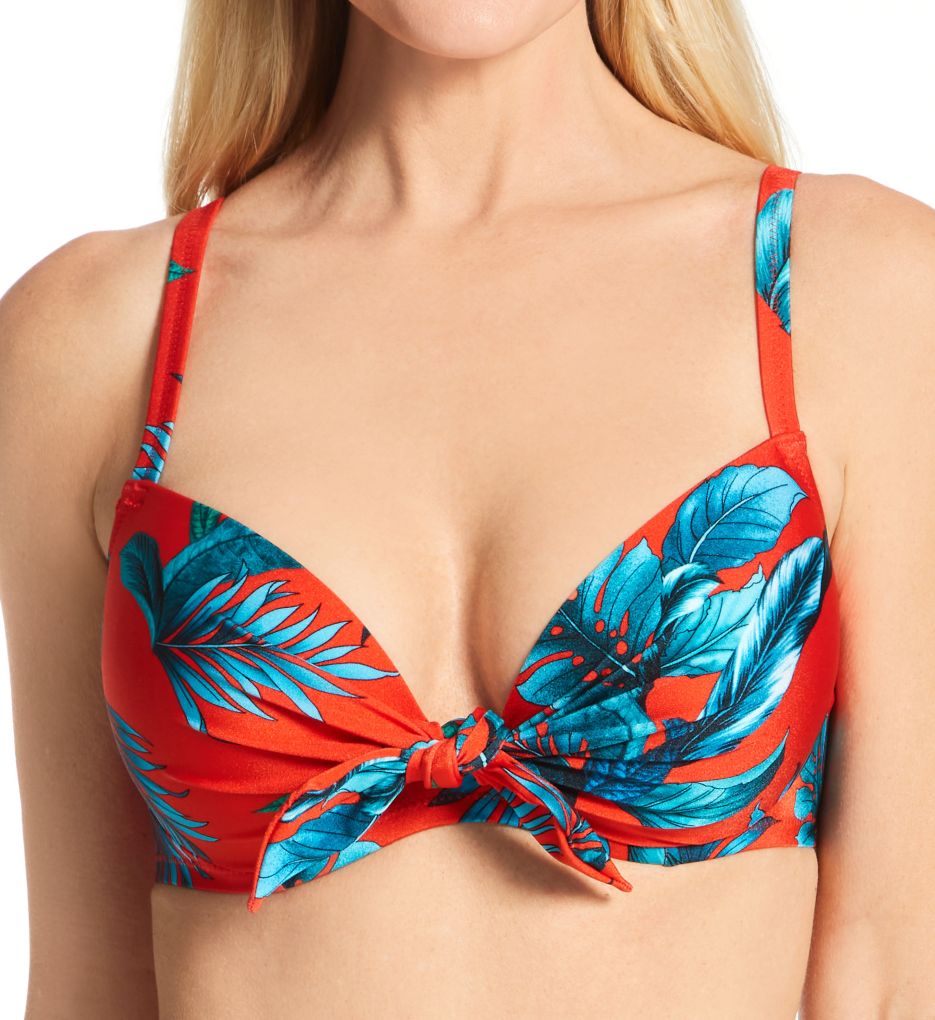 Paradiso Underwire Tie Front Bikini Swim Top