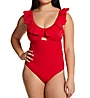 Pour Moi Space Frill Non Wire One Piece Swimsuit 18106 - Image 1