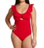 Pour Moi Space Frill Non Wire One Piece Swimsuit 18106 - Image 1