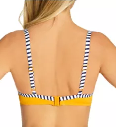 Positano Lightly Padded Underwire Swim Top Yellow 32C