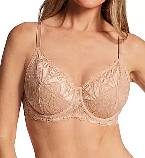 New Romance Non-Padded Underwired Full Cup Bra Almond 34D