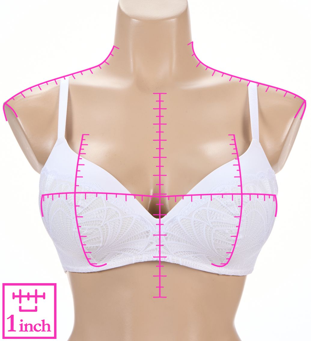 Pour Moi New Romance Padded Wirefree T Shirt Bra 184011 - Image 3
