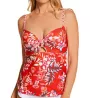 Pour Moi Horizon Underwire Lightly Padded Tankini Swim Top 18408 - Image 1