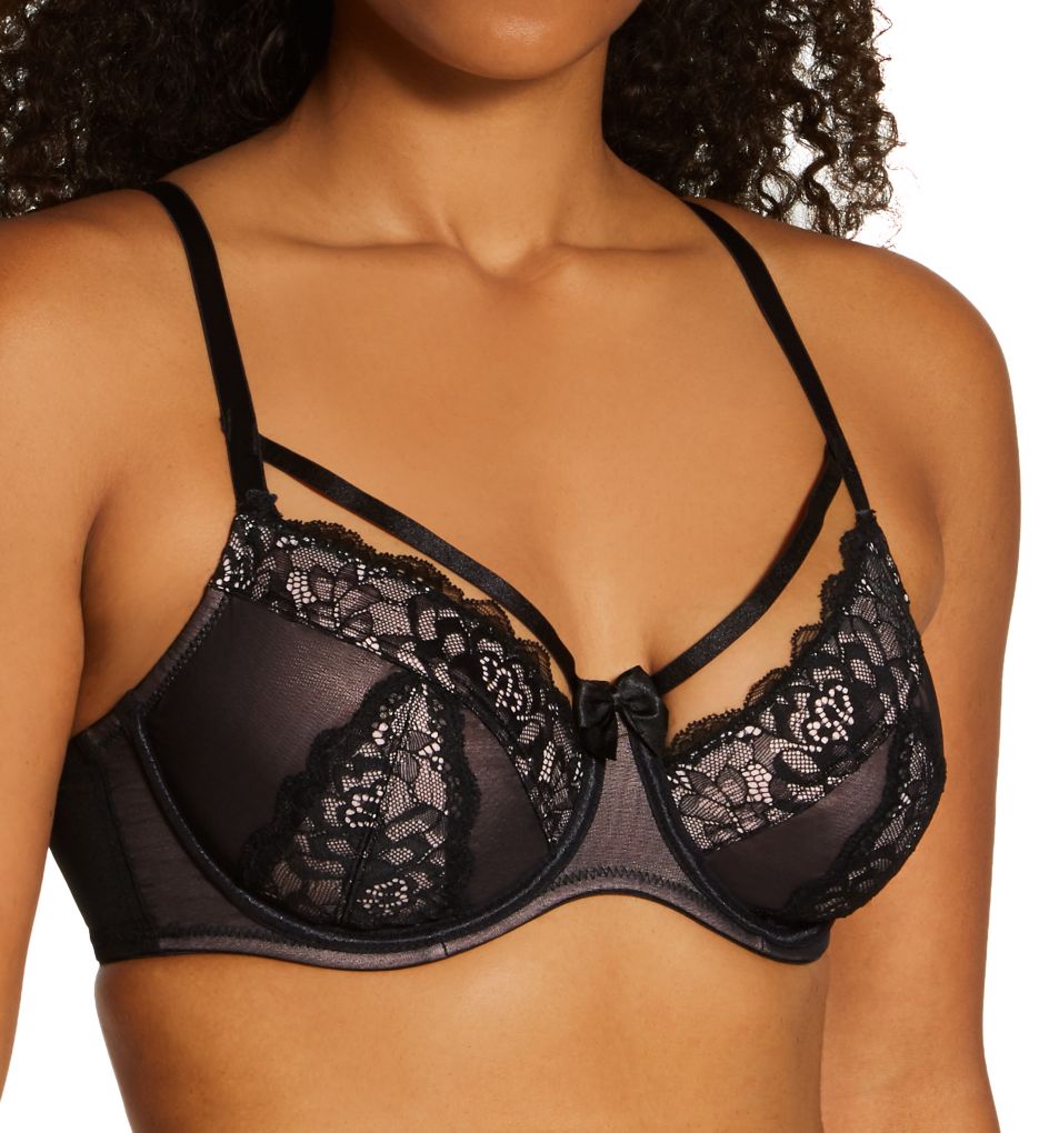 Pour Moi Confession Lace Cage Bra