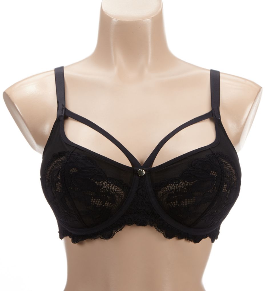 Pour Moi Dark Romance Underwire Cage Bra & Reviews