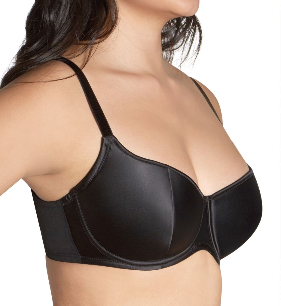 Pour Moi (2398102) -- Pour Moi 19700 Contradiction Encore Sweetheart Demi Padded Bra (Black 32E)