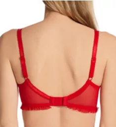 Gigi Plunge Non Padded Underwire Bra Red/Pink 32D