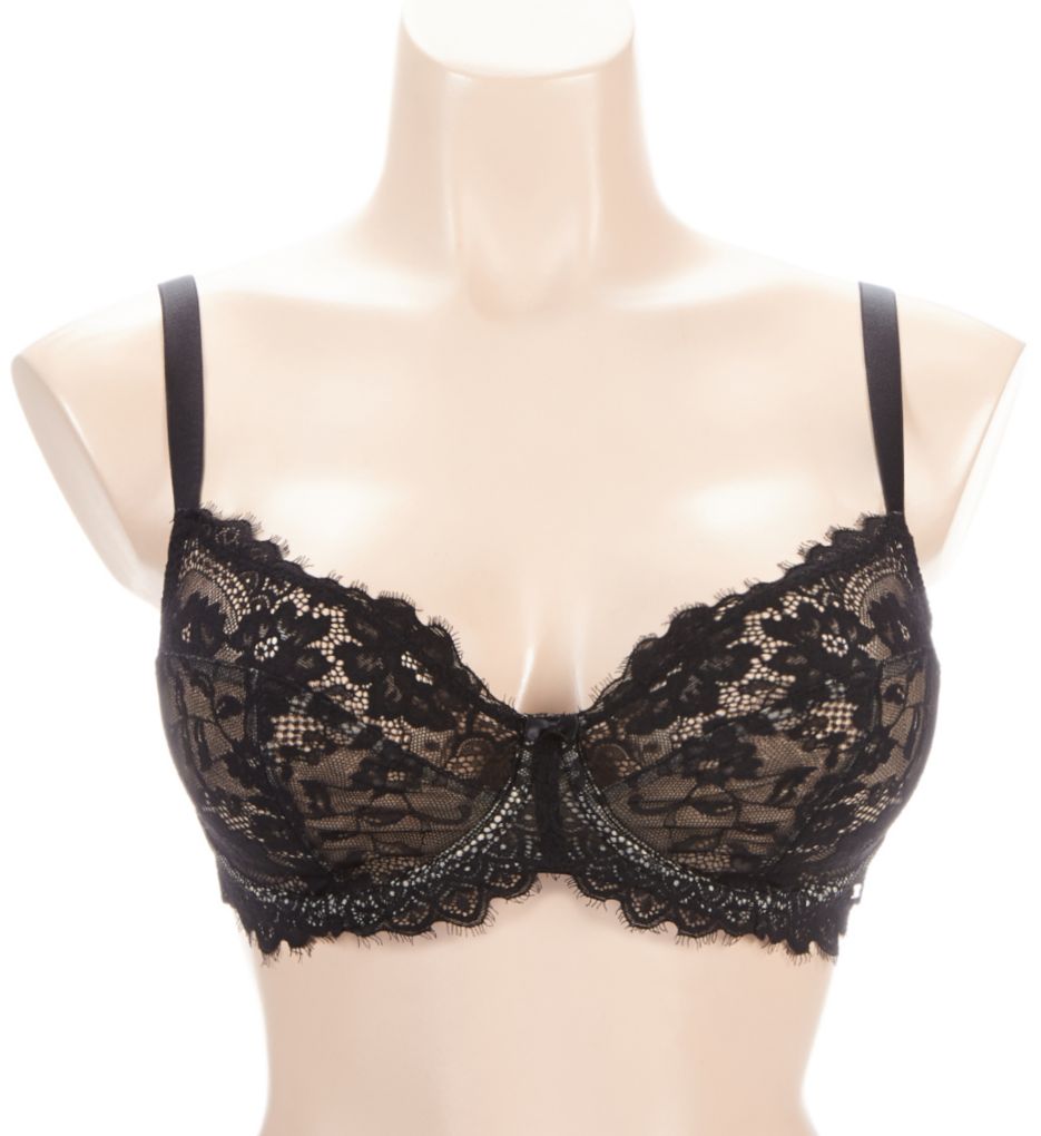 Pour Moi India Eyelash Lace Underwire Bra 20325 - Image 1