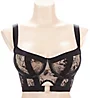 Pour Moi India Embroidery Underwire Bustier Bra 20339 - Image 1