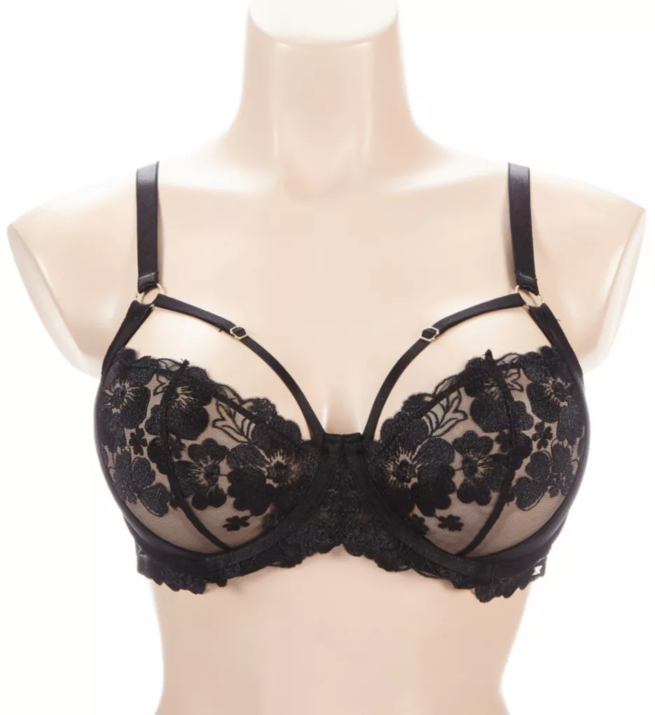 Pour Moi India Bold Embroidery Non-Padded Bra 20363 - Image 1