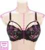 Pour Moi India Bold Embroidery Non-Padded Bra 20363 - Image 3