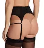 Pour Moi India Bold Embroidery Deep Suspender 20368 - Image 2