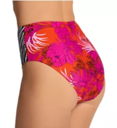 In The Mix High Waist Control Swim Bottom Animal Mix S