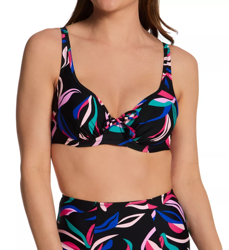 Palermo Underwire Non Padded Bikini Swim Top Multi 32D