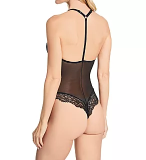 Dark Romance Bodysuit Black/Pink M