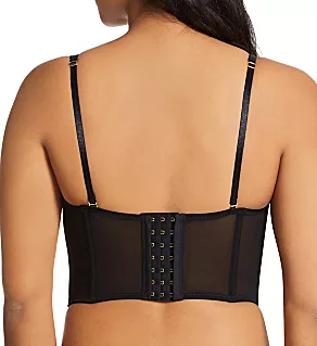 Contradiction Scandalous Underwire Bustier Bra Black 32D