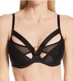 Contradiction Obsessed Padded Half Bra Black 32B