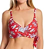 Pour Moi Freedom Underwire Non Padded Wrap Tie Swim Top 25500 - Image 1