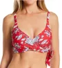 Pour Moi Freedom Underwire Non Padded Wrap Tie Swim Top 25500 - Image 1