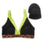 Pour Moi Palm Springs Color Block Triangle Swim Top 25612 - Image 7