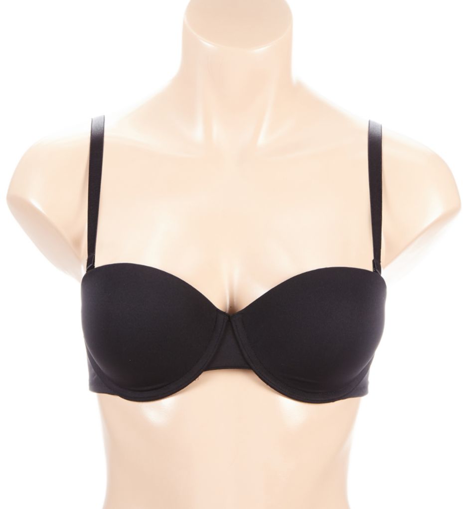 Pour Moi Push Up Strapless Bra Black 36B  - Image 1
